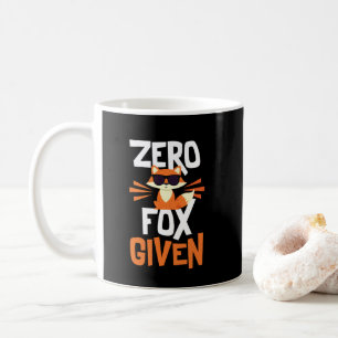 Null Fox gegebene lustige Zitat-Tasse Kaffeetasse