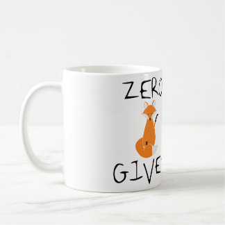 Null Fox gegebene Tasse