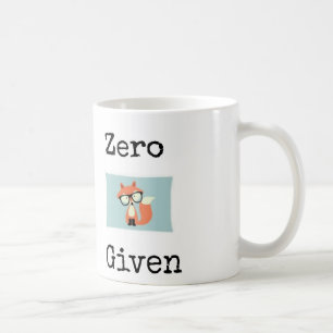 Null" Fuchs" gegeben Kaffeetasse