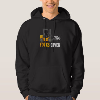Null Gabeln gegeben Lagerstaplerfahrer 1 Hoodie