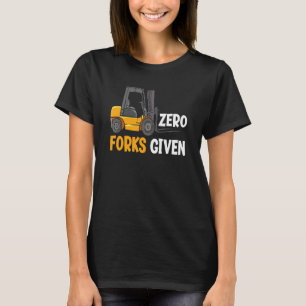 Null-Gabelstapler für Lager 1 T-Shirt