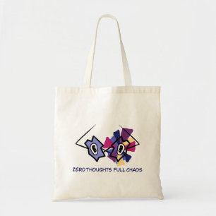 Null Gedanken Volles Chaos Abstrakte Kunst Tasche