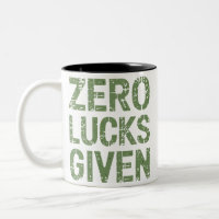 Null Glück gegeben St. Paddy's Day Lustiger Patric