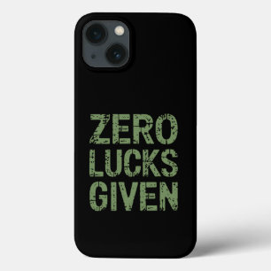 Null Glück gegeben St. Paddys Tag Hilarious Patric Case-Mate iPhone Hülle