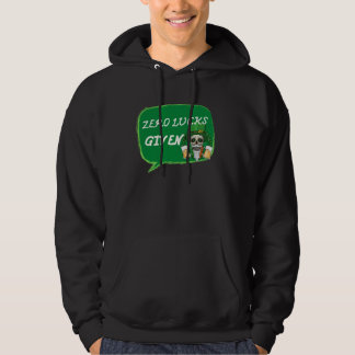 Null Glück Gegeben St Patrick s Tag St Paddys Tag  Hoodie