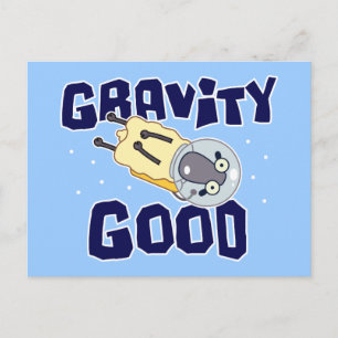 Null Gravity Sheep Postkarte