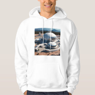 Null Gravity Technology Print Art Hoodie