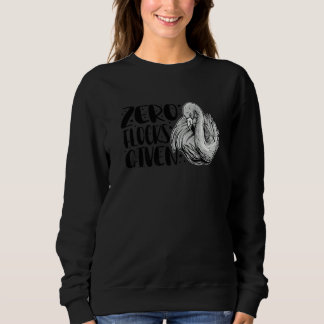 Null Herden gegeben  Tier  Flamingo für Männer Fra Sweatshirt