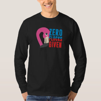 Null Herden gegeben  Tier  Flamingo für Männer Fra T-Shirt