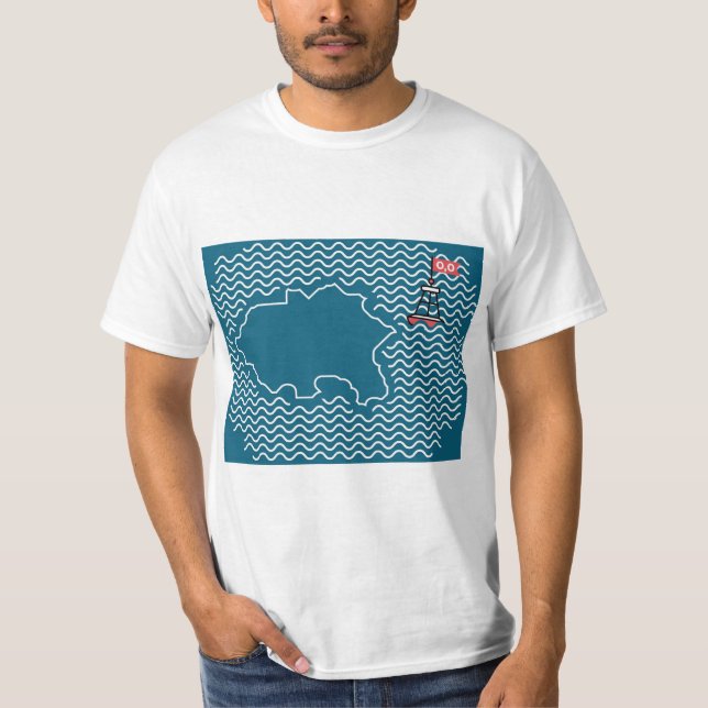 Null Island - Buoy T-Shirt (Vorderseite)