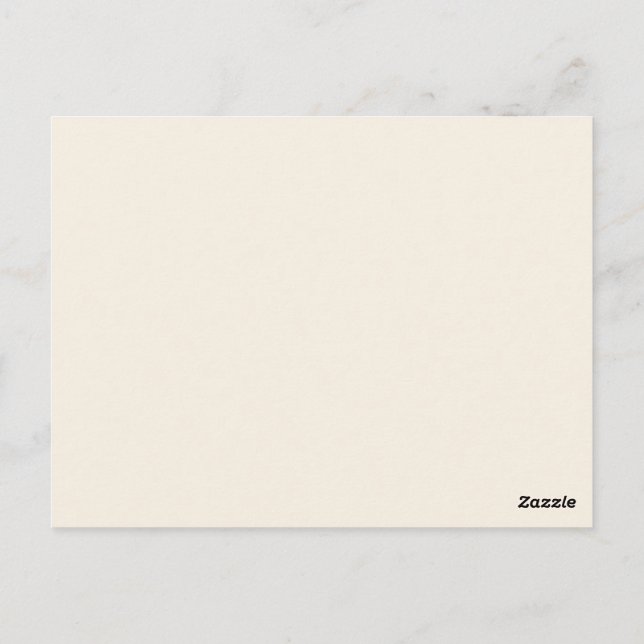 Null Pläne, maximale Vibes Postkarte (Rückseite)