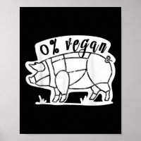 Null Prozent Vegane lustige Grillen Carnivore Flei