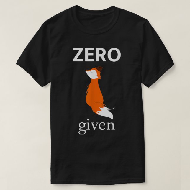 Null T-Shirt (Design vorne)