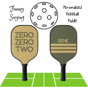 Null zwei Startpunkte individuell Pickleball Schläger