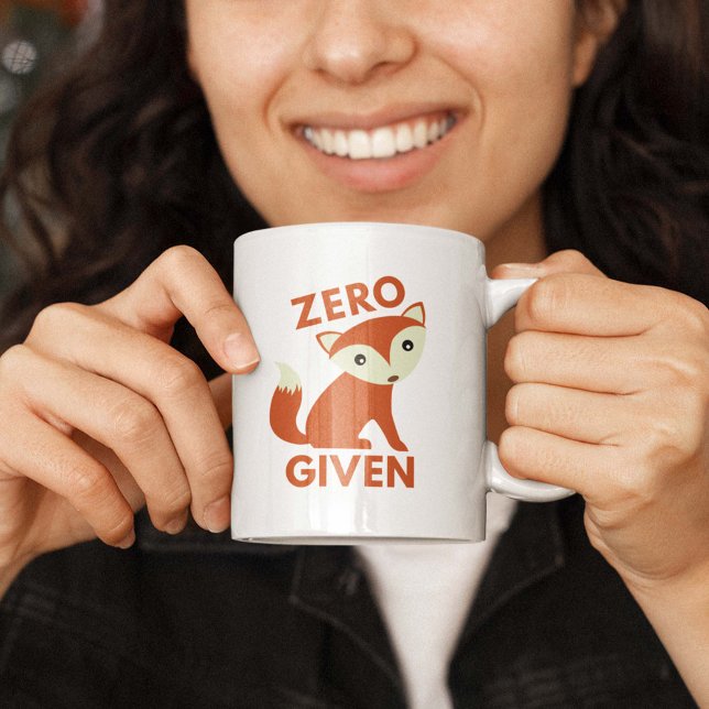 Nullfox gegeben kaffeetasse (Zero Fox Given Mug)