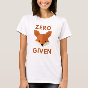 Nullfox gegeben T-Shirt