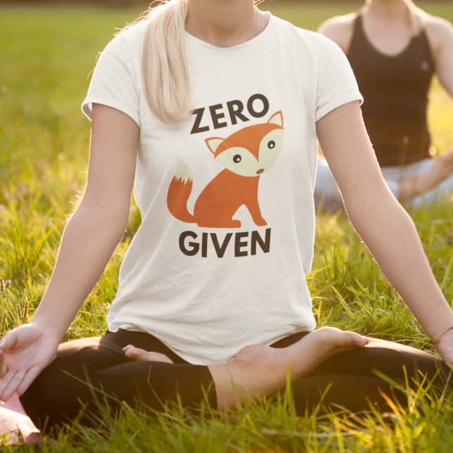Nullfox gegeben T-Shirt (Zero Fox Given T-Shirt)
