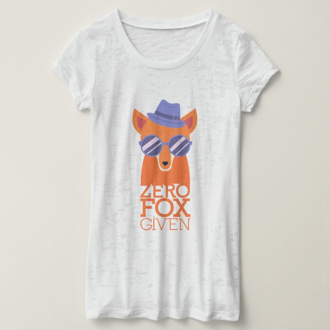 Nullfox gegeben T-Shirt (Design vorne)
