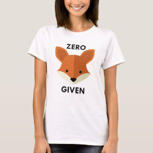 Nullfox gegeben T-Shirt