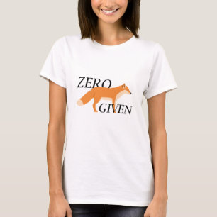 Nullfox gegeben T-Shirt
