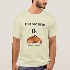 Nullfox gegeben T-Shirt