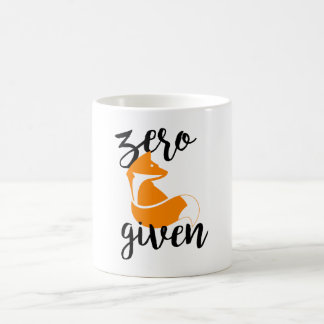 NullFox gegeben - Weiß 11 Unze-Klassiker-Tasse Kaffeetasse