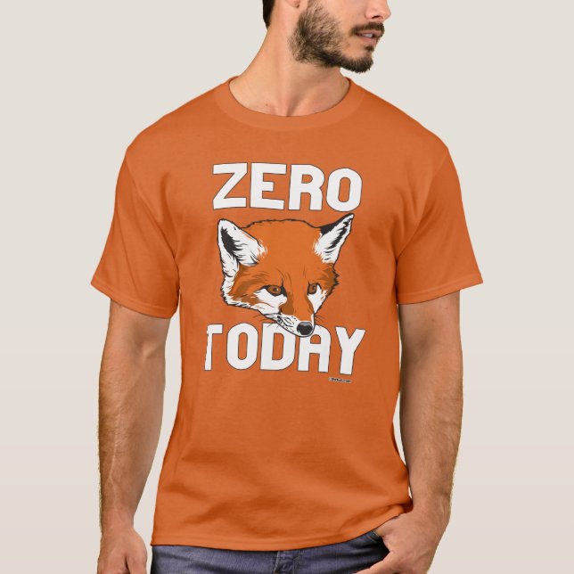 NullFox heute T-Shirt (Vorderseite)