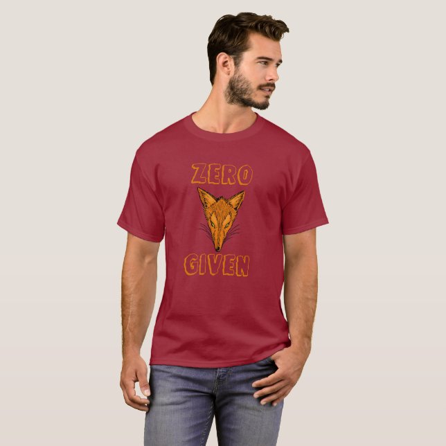Nullfuß gegeben T-Shirt (Vorne ganz)