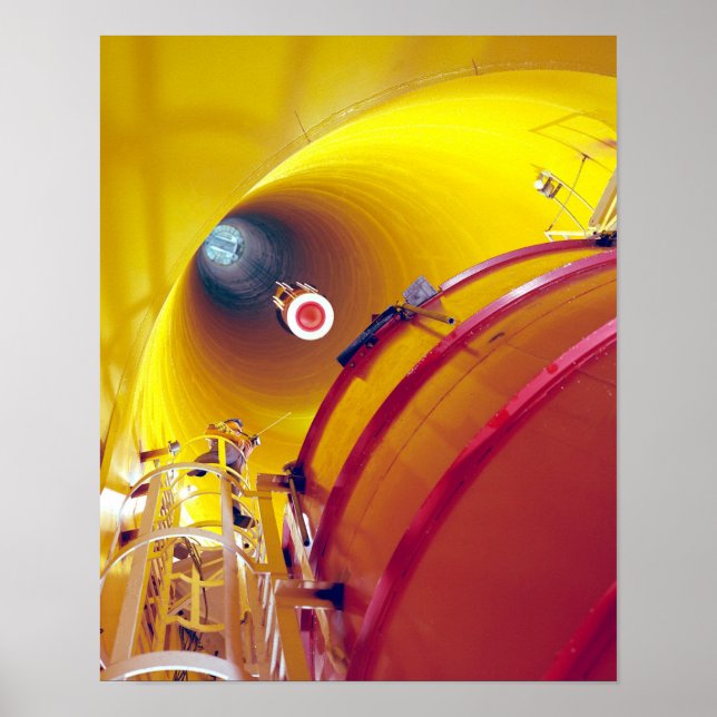 Nullgravitationsanlage im Lewis Research Center Poster (Vorne)