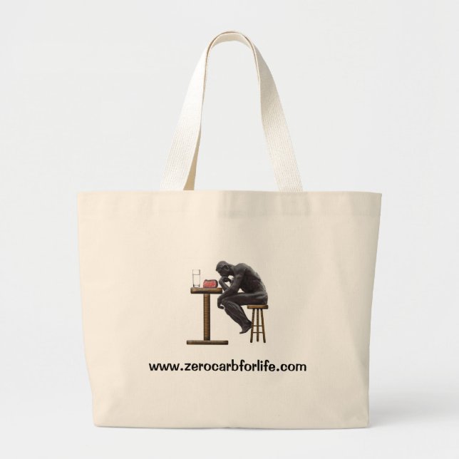 Nulltasche Jumbo Stoffbeutel (Vorne)