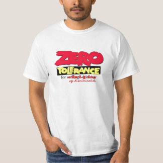 Nulltoleranz für Altersdiskriminierung T-Shirt