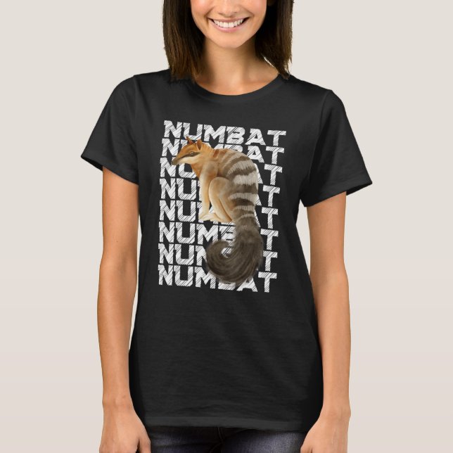Numbat Illustration T-Shirt (Vorderseite)