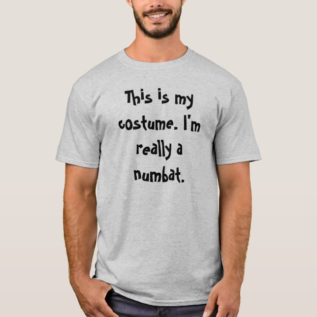 Numbat Kostüm T-Shirt (Vorderseite)