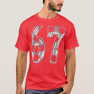 Number 67 Jersey 67 Mama Player Fan T-Shirt