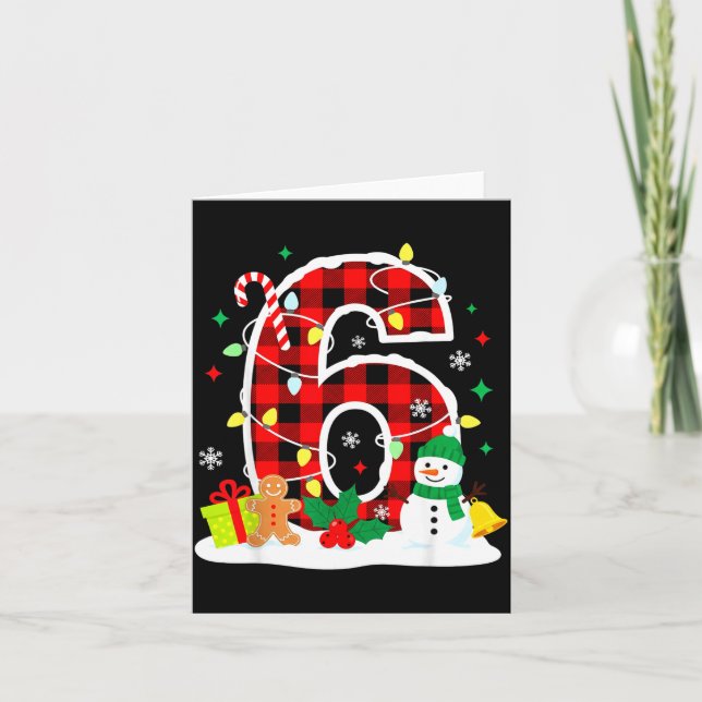 Number 6 Funny 67 Six Seven Meme Matching Couple C Karte (Vorderseite)