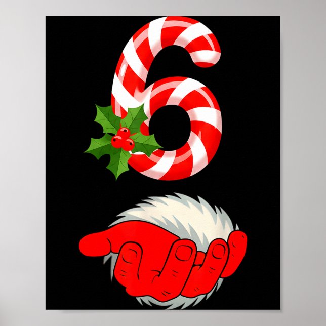 Number 6 Funny 67 Six Seven Meme Matching Couple C Poster (Vorne)