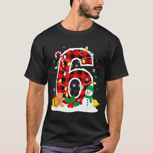 Number 6 Funny 67 Six Seven Meme Matching Couple C T-Shirt (Vorderseite)