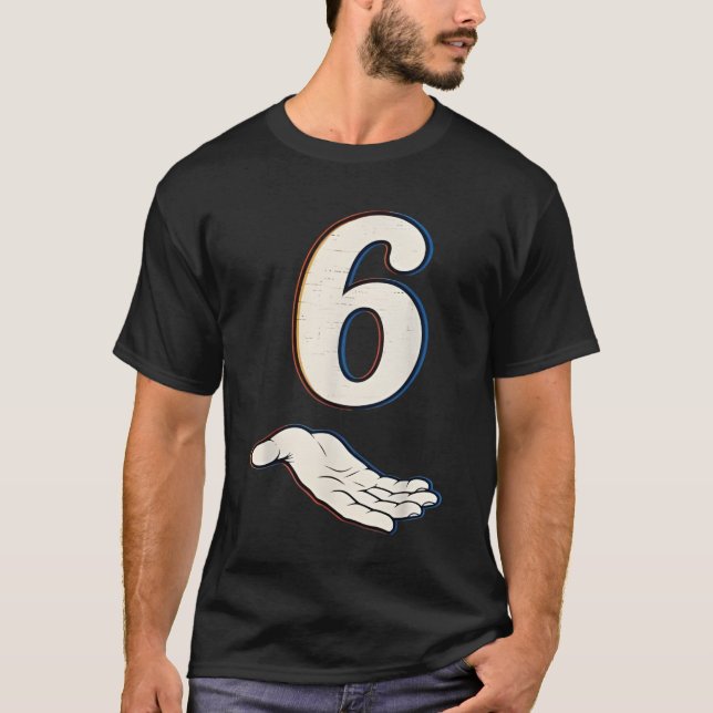 Number 6 Matching 67 Meme Halloween Costume Men Wo T-Shirt (Vorderseite)