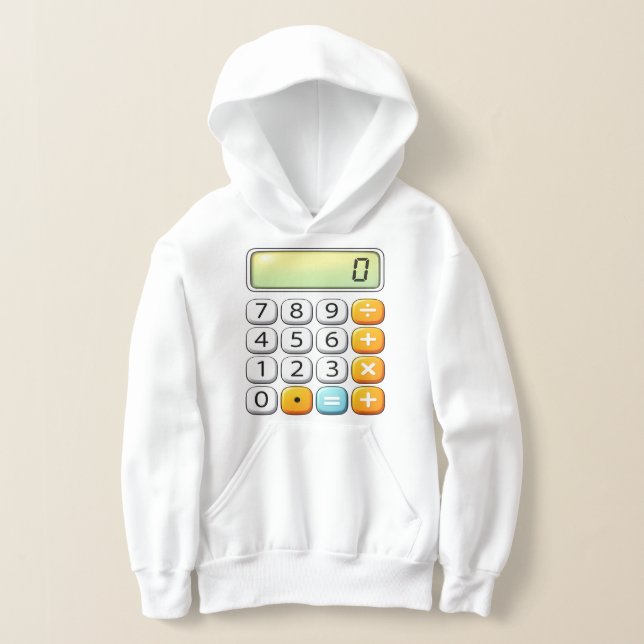 Number Day Classic Calculator Math Hoodie (Ablage )