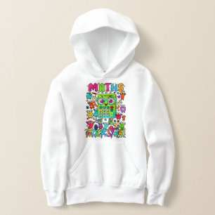 Number Day Kids Hoodie Mathe-Rockstar-Design