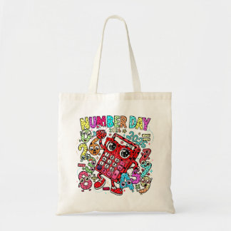 Number Day-Taschentuch | Lustige Mathe-Zahlen Tragetasche