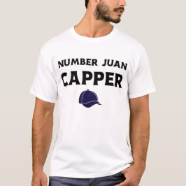 Number Juan Capper Funny Slang Spaß #1 Liar T-Shirt