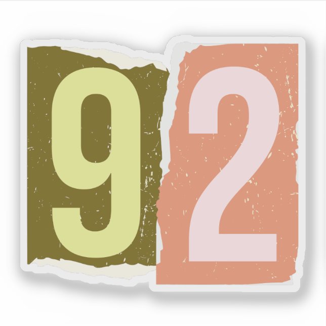 Number Magazine Ransom 92 Aufkleber (Vorderseite)