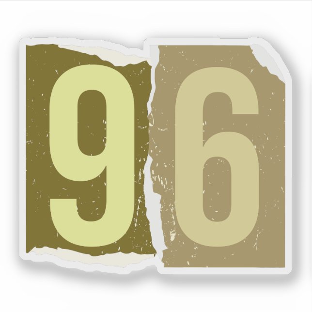 Number Magazine Ransom 96 Aufkleber (Vorderseite)