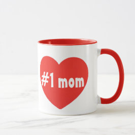 number one mom beker tasse