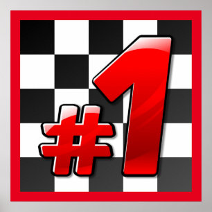 NUMBER ONE POSTER