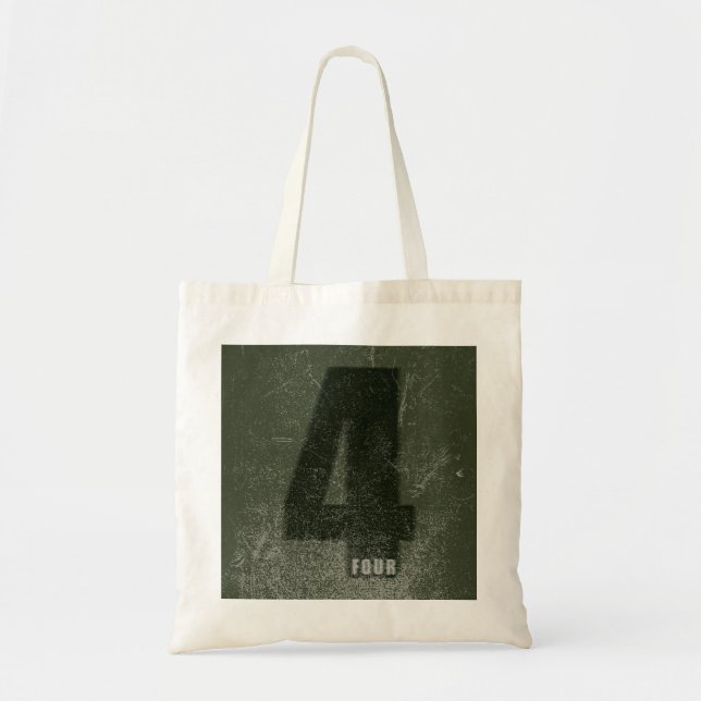 number tote bag-4 tragetasche (Vorne)