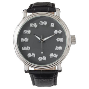 Numbere Dice Novelty Watch Armbanduhr