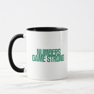 Numbers Game Strong   Data Analytics Champion Tasse