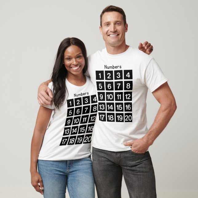 Numbers  T-Shirt (Unisex)